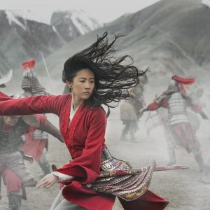 live action Mulan fighting