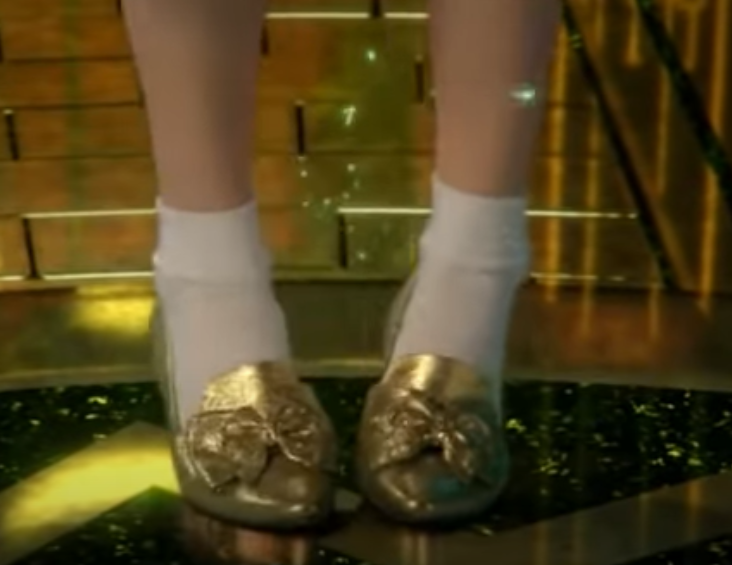 dorothy wizard of oz silver shoes